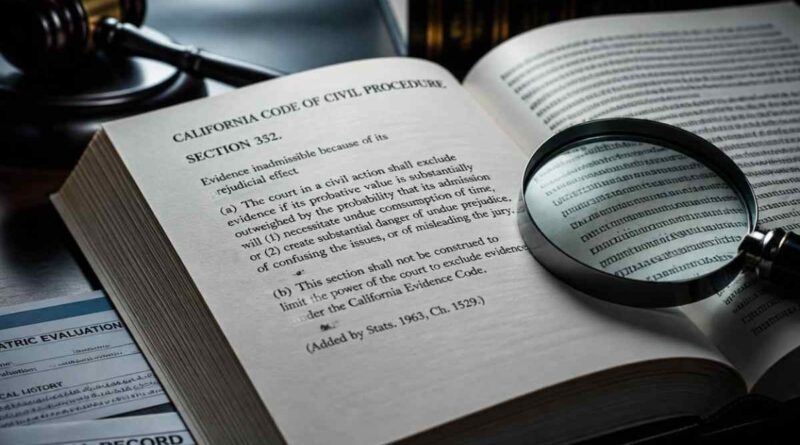 California Personal Injury Discovery Rule Legal Insanity