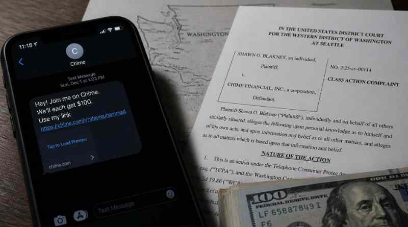 chime unsolicited text messages class action