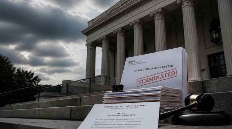epa grant termination lawsuit dismissed